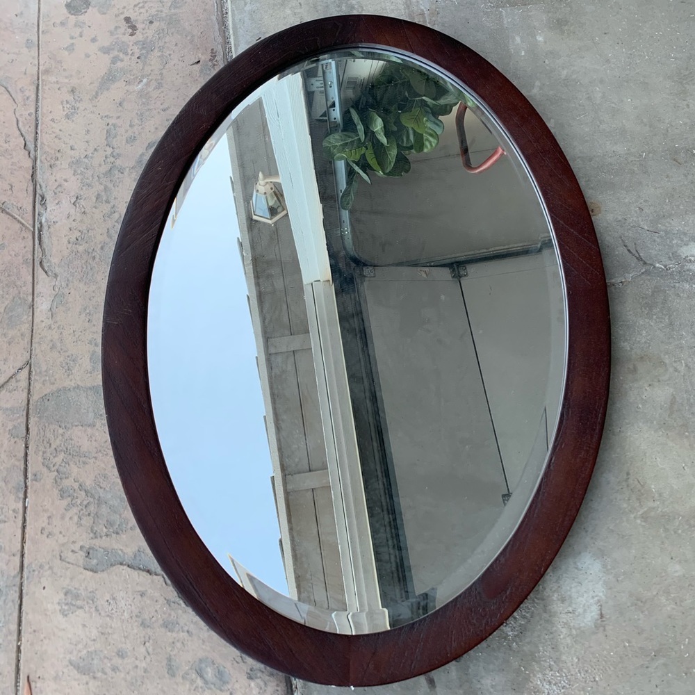 Wood Framed mirror